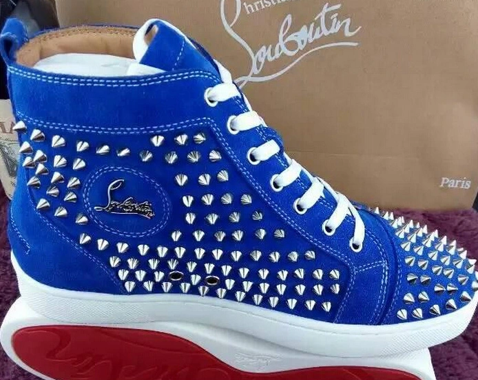 Christian Louboutin CL High Tops Shoes For Men Modern 3974