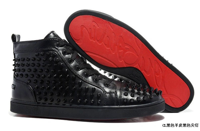 Christian Louboutin CL High Tops Shoes For Men Stylish 3789