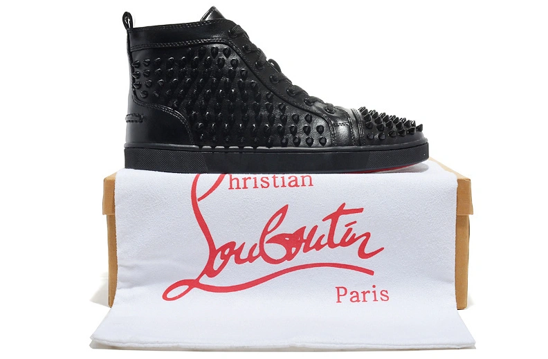 Christian Louboutin CL High Tops Shoes For Men Stylish 3789