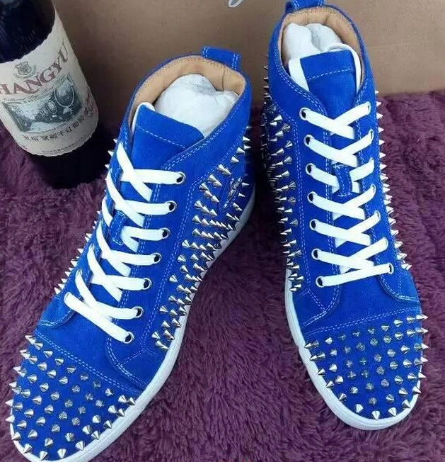 Christian Louboutin CL High Tops Shoes For Men Unique 9129