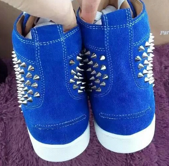 Christian Louboutin CL High Tops Shoes For Women Cozy 5870