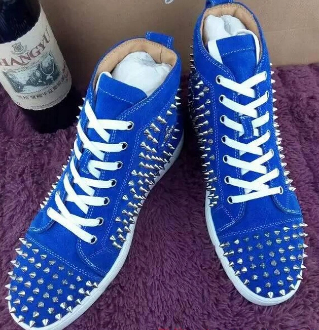 Christian Louboutin CL High Tops Shoes For Women Cozy 5870