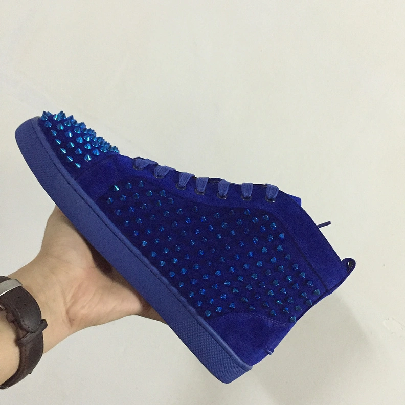 Christian Louboutin CL High Tops Shoes For Women Trendy 7894