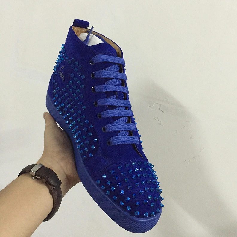 Christian Louboutin CL High Tops Shoes For Women Trendy 7894