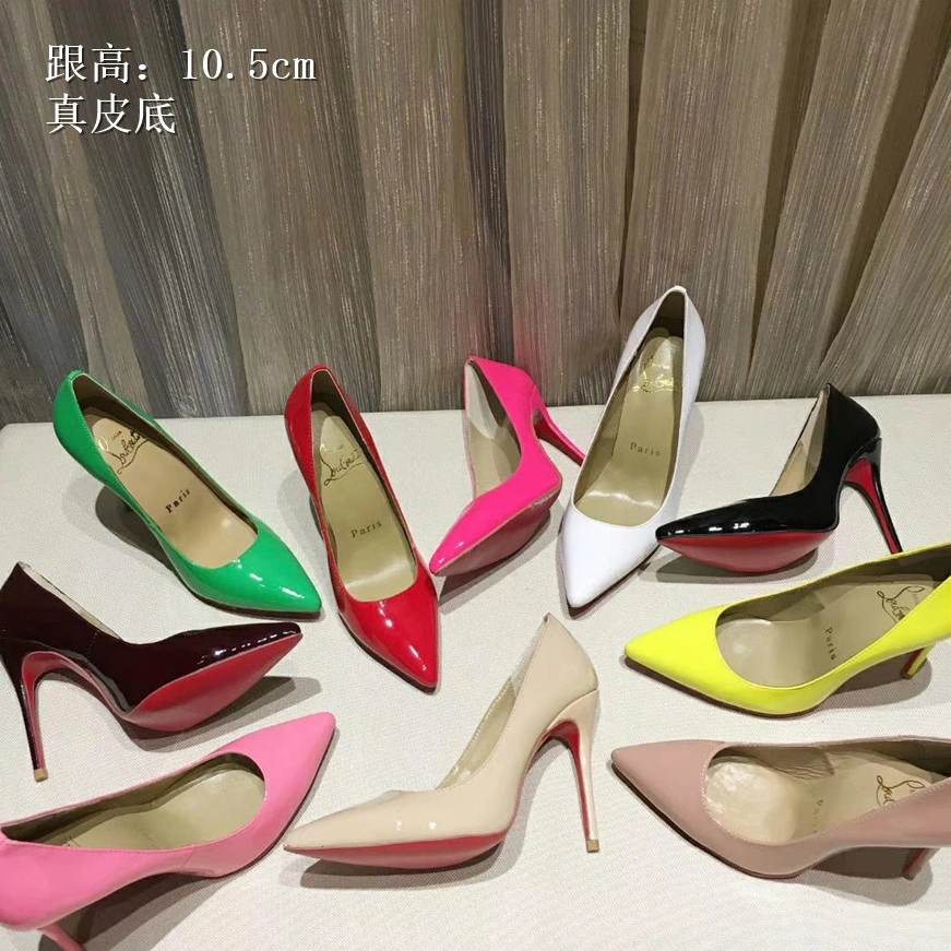 Christian Louboutin CL High-heeled Shoes For Women Cozy 8476