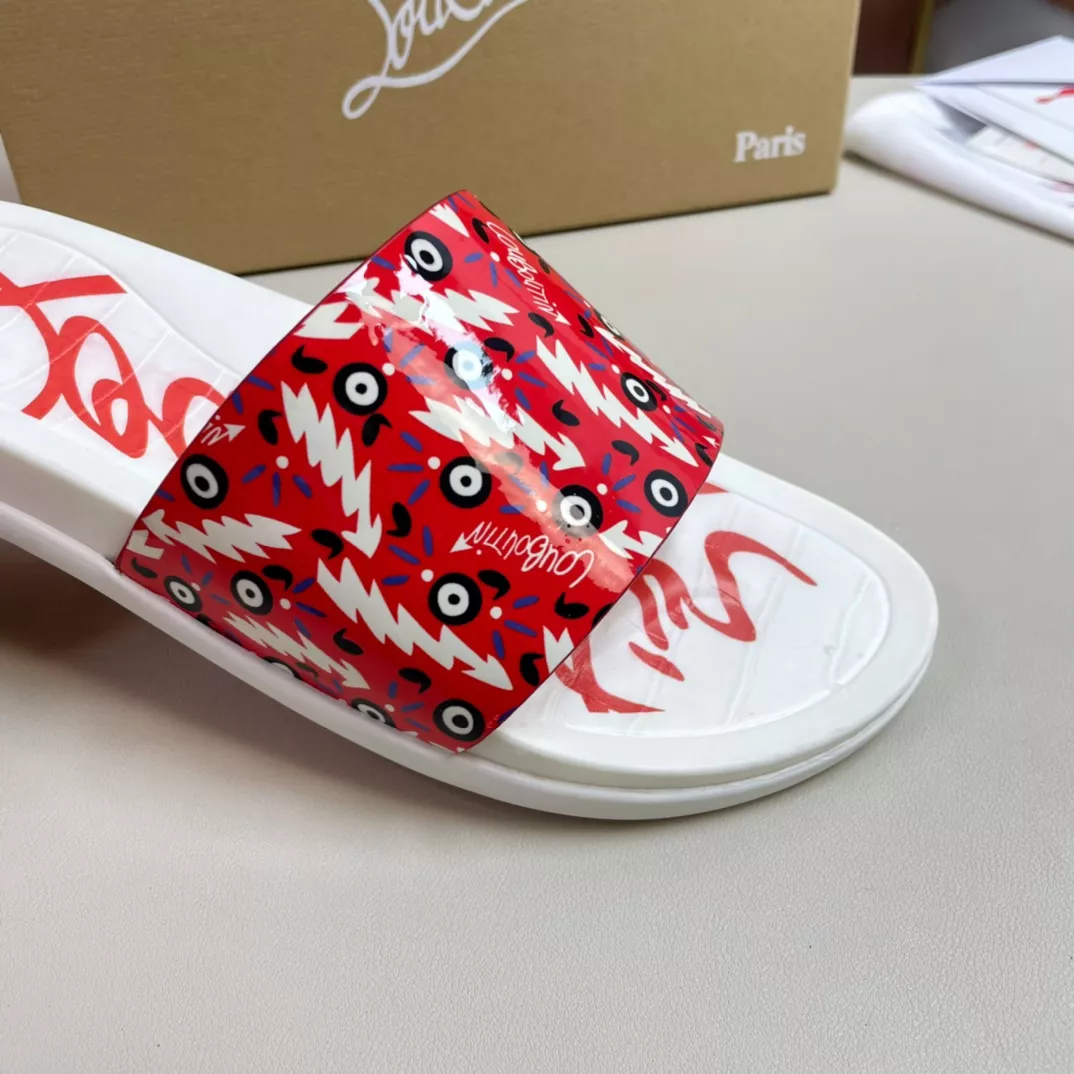Christian Louboutin CL Slippers For Men Affordable 4816