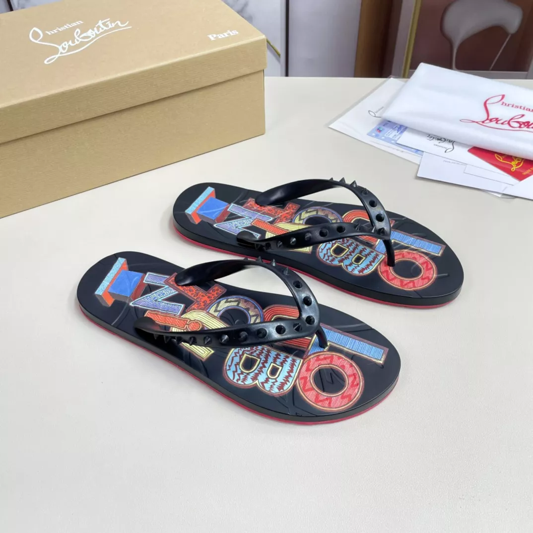 Christian Louboutin CL Slippers For Men BestValue 1297