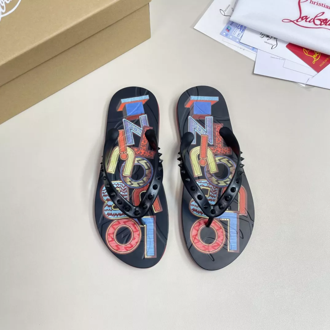 Christian Louboutin CL Slippers For Men BestValue 1297
