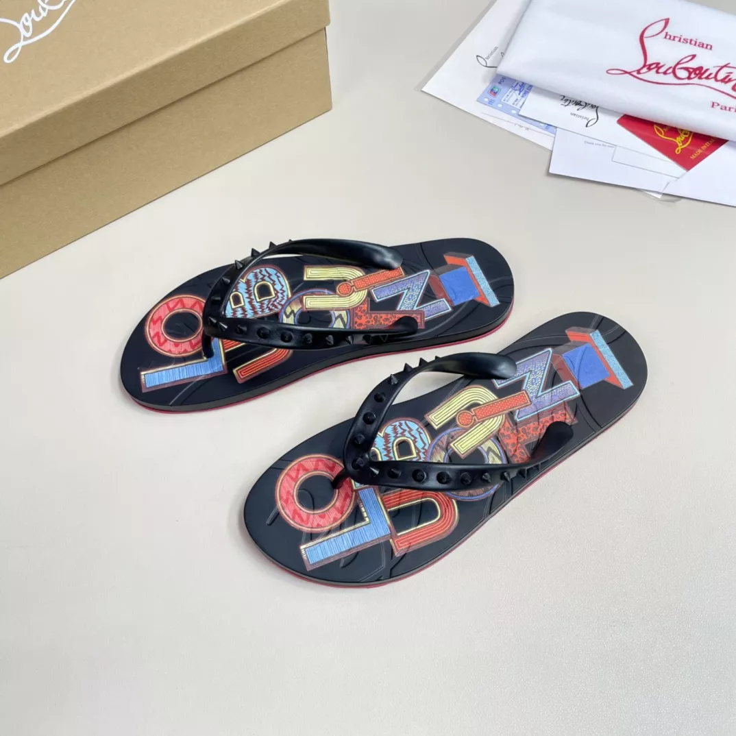 Christian Louboutin CL Slippers For Men BestValue 1297
