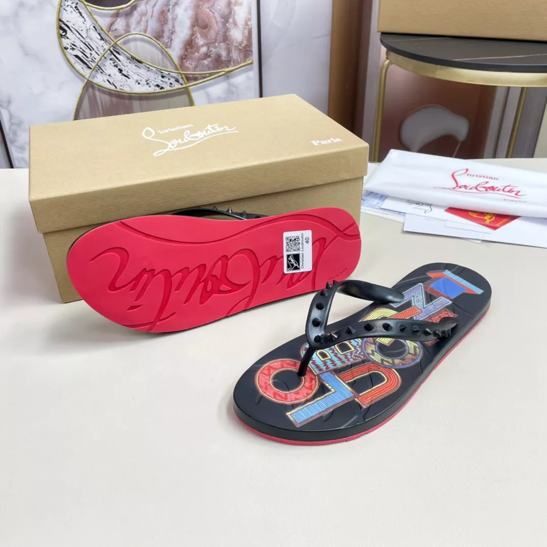 Christian Louboutin CL Slippers For Men BestValue 1297