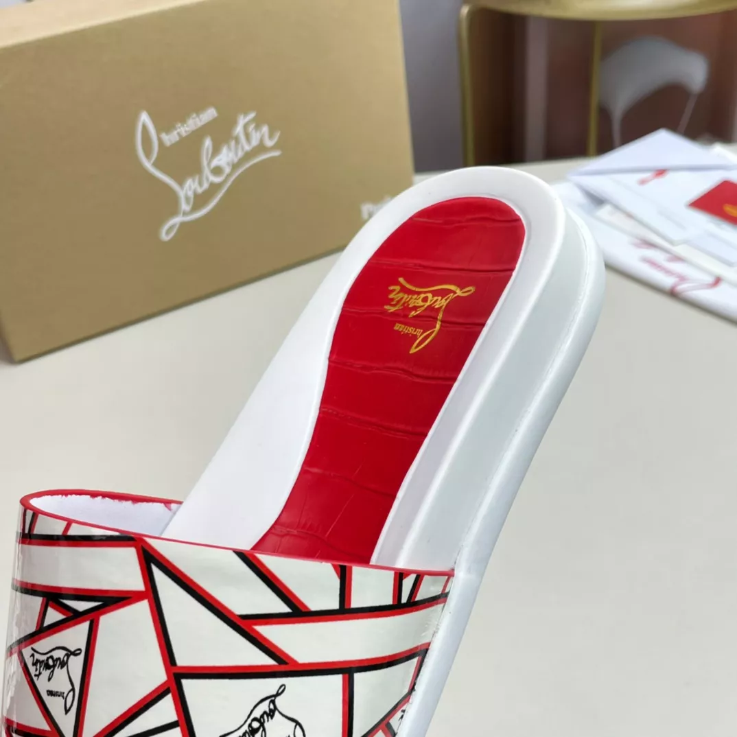 Christian Louboutin CL Slippers For Men EasyMatch 4701