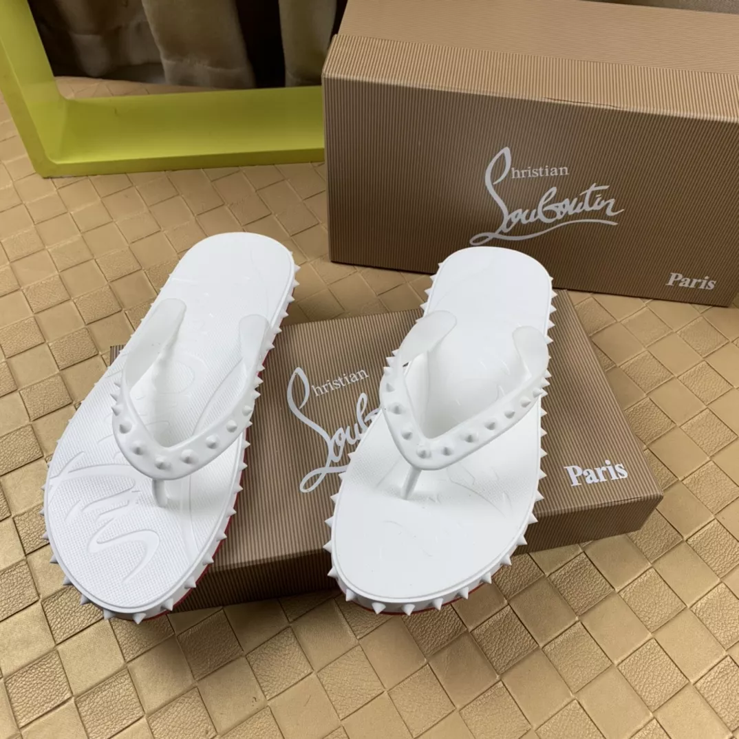 Christian Louboutin CL Slippers For Men SportInspired 4491