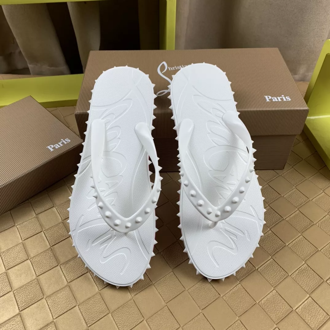 Christian Louboutin CL Slippers For Men SportInspired 4491