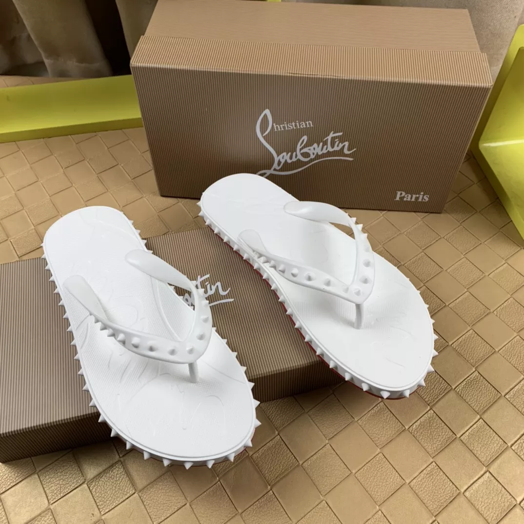 Christian Louboutin CL Slippers For Men SportInspired 4491