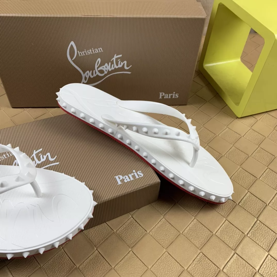 Christian Louboutin CL Slippers For Men SportInspired 4491