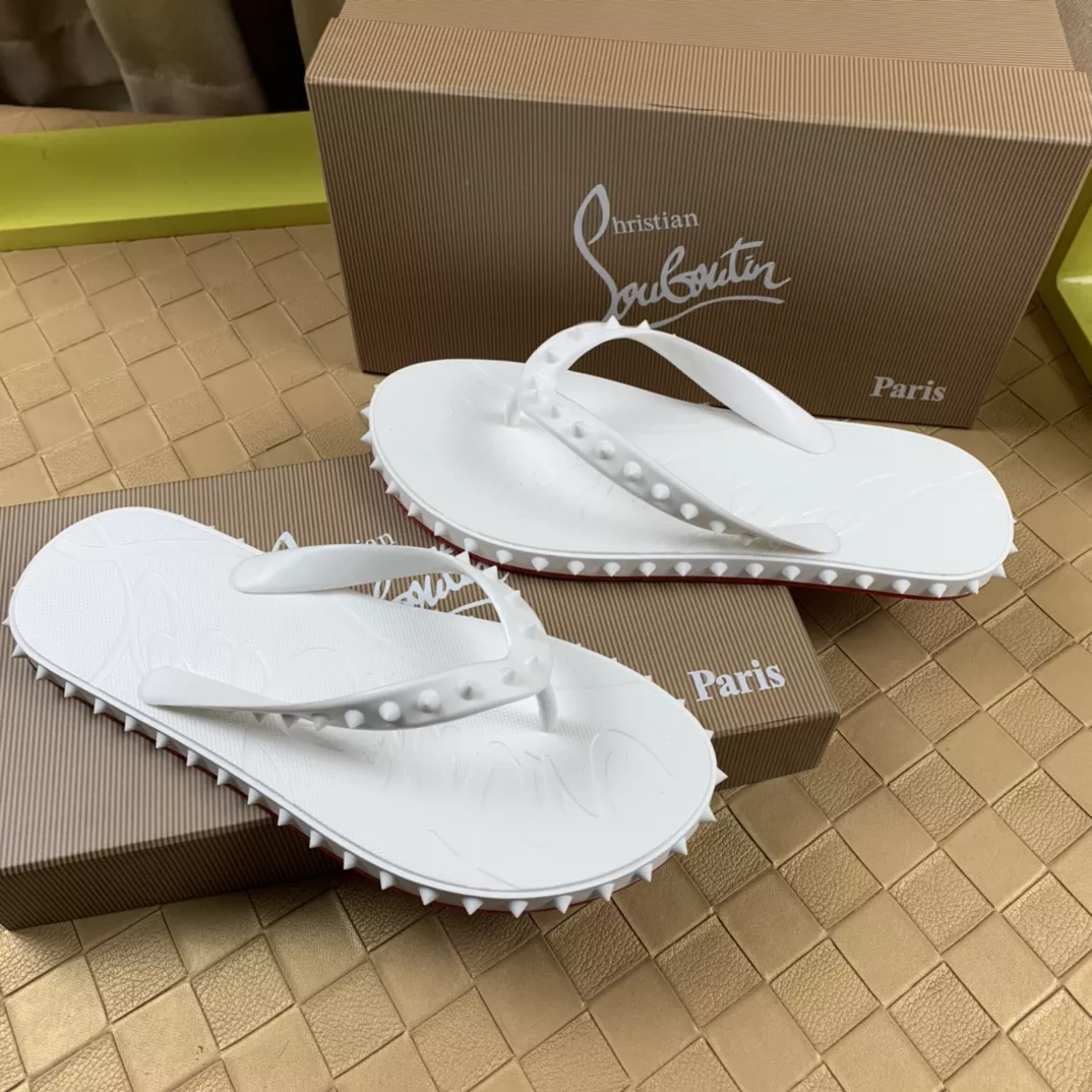 Christian Louboutin CL Slippers For Men SportInspired 4491