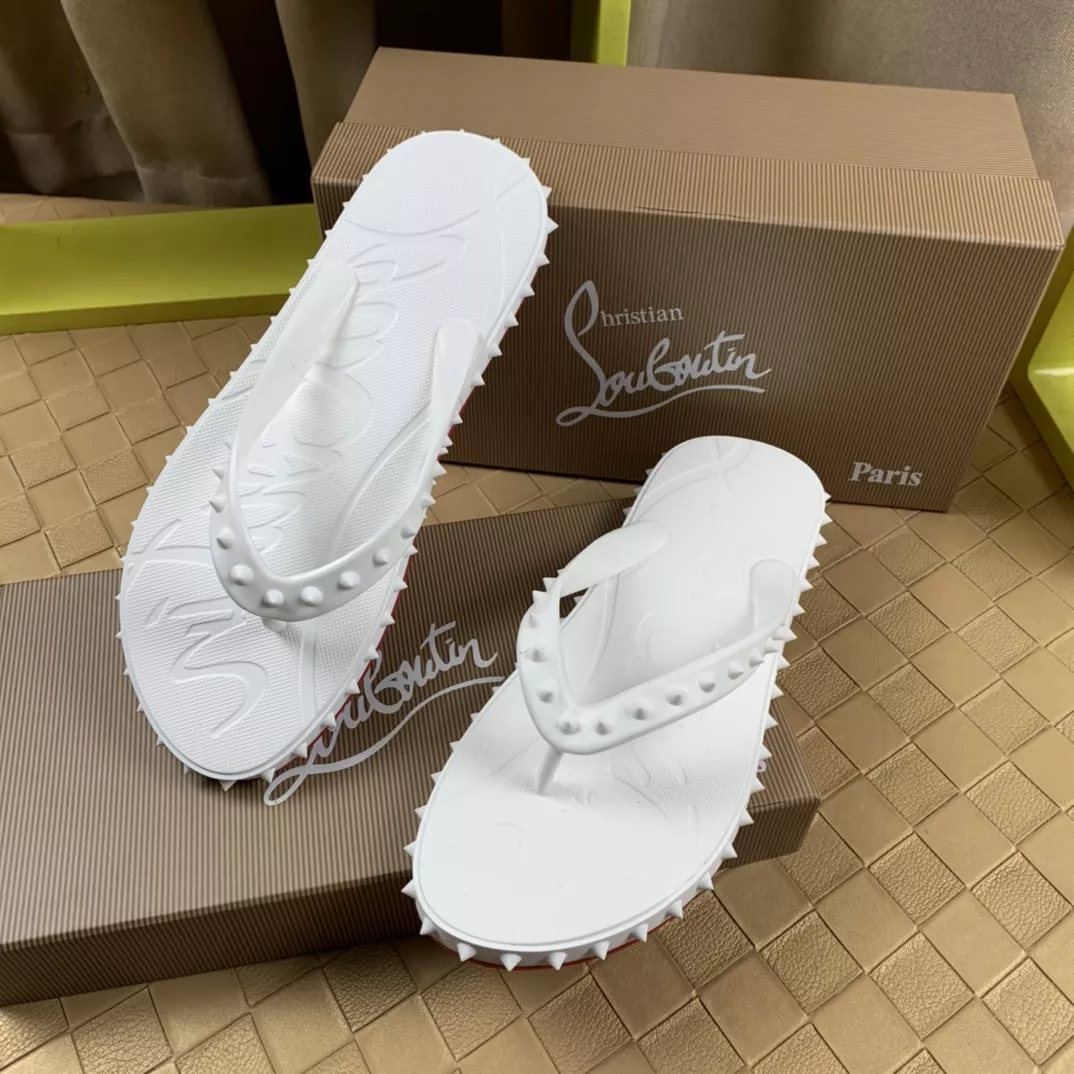 Christian Louboutin CL Slippers For Men SportInspired 4491