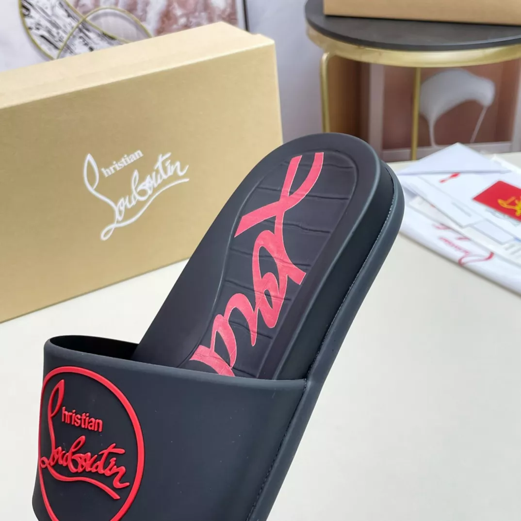 Christian Louboutin CL Slippers For Men StreetReady 5213