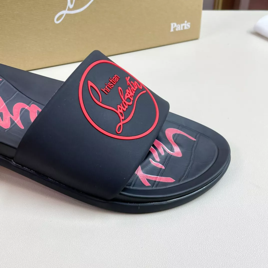 Christian Louboutin CL Slippers For Men StreetReady 5213