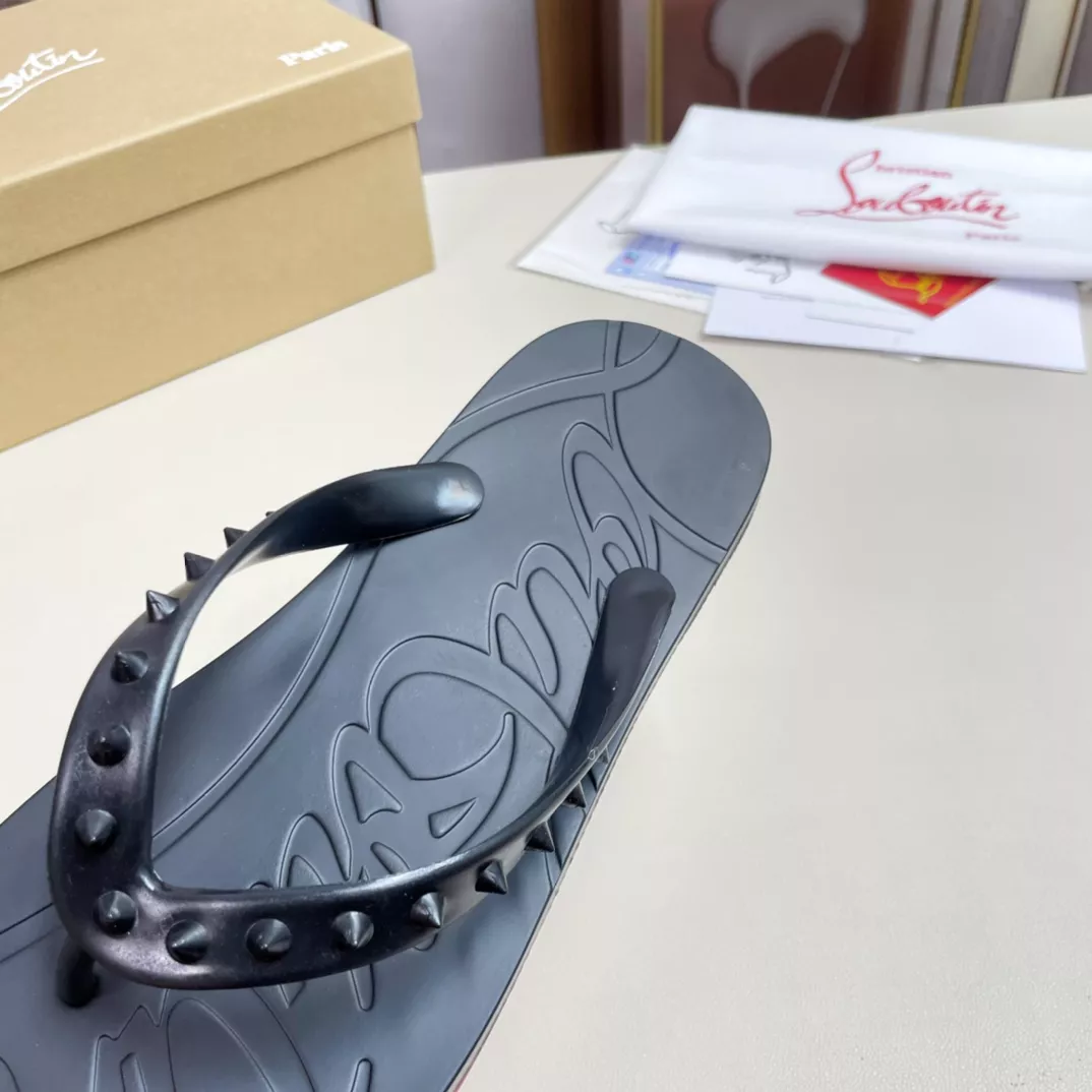 Christian Louboutin CL Slippers For Men Vibrant 842