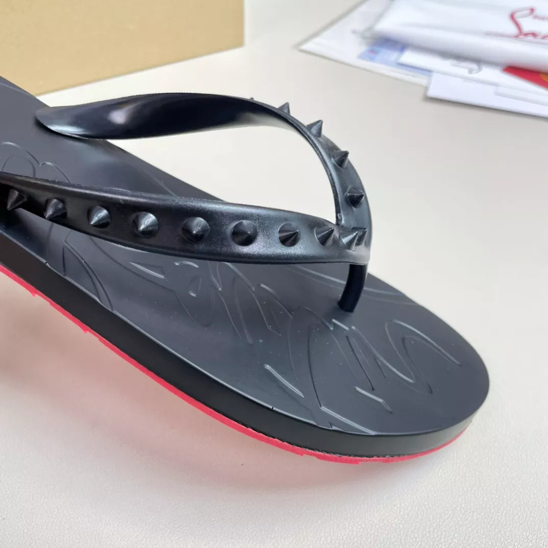 Christian Louboutin CL Slippers For Men Vibrant 842