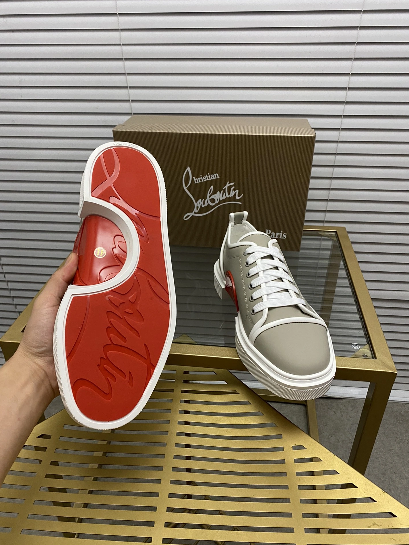 Christian Louboutin Casual Shoes For Men Affordable 4025