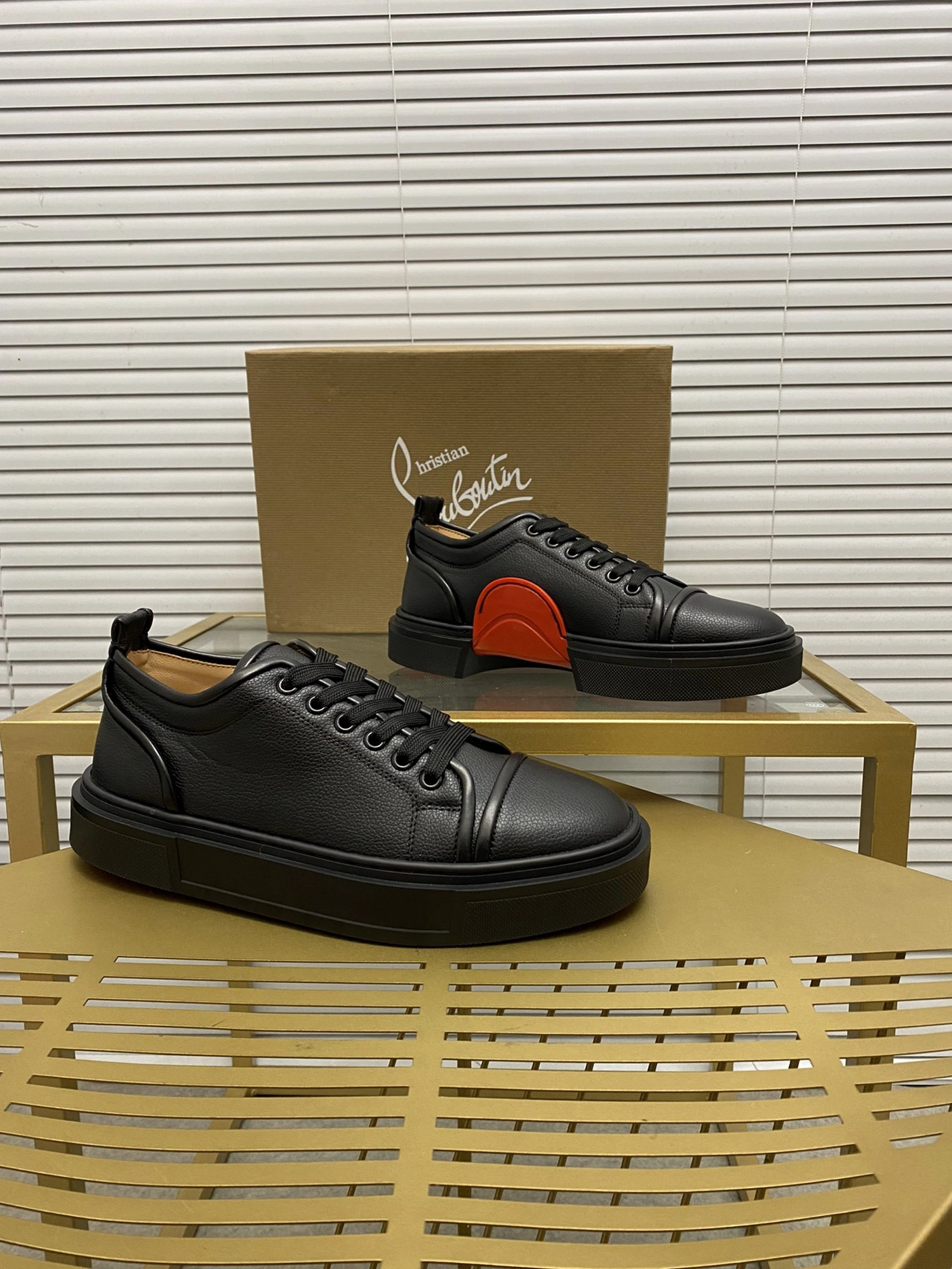Christian Louboutin Casual Shoes For Men Breathable 7978