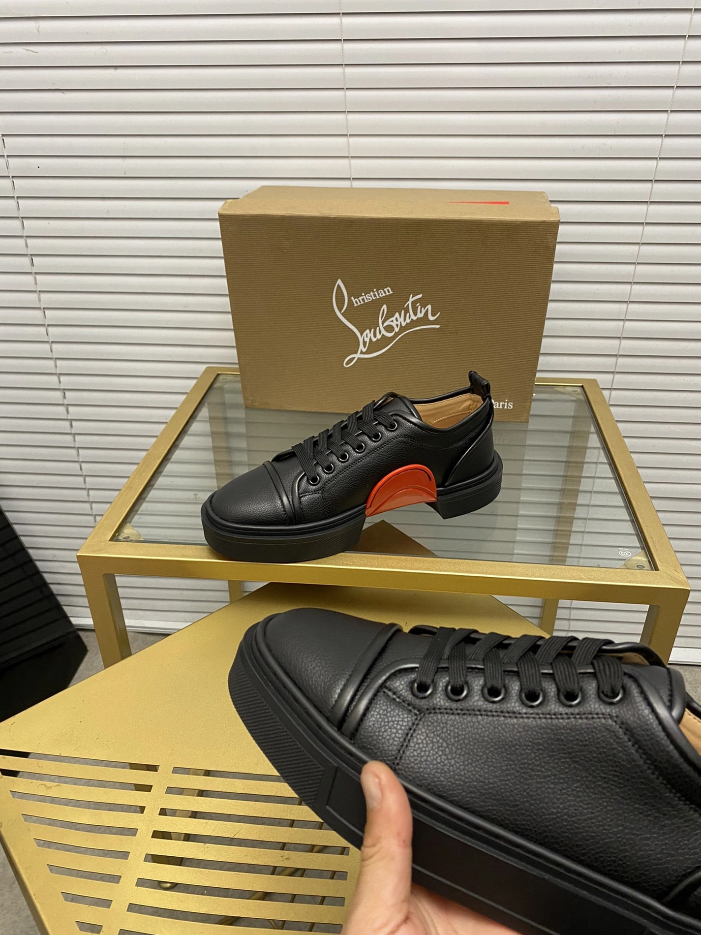 Christian Louboutin Casual Shoes For Men Breathable 7978