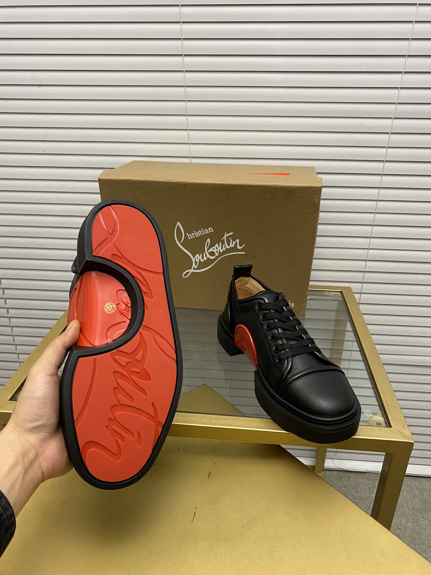 Christian Louboutin Casual Shoes For Men Breathable 7978