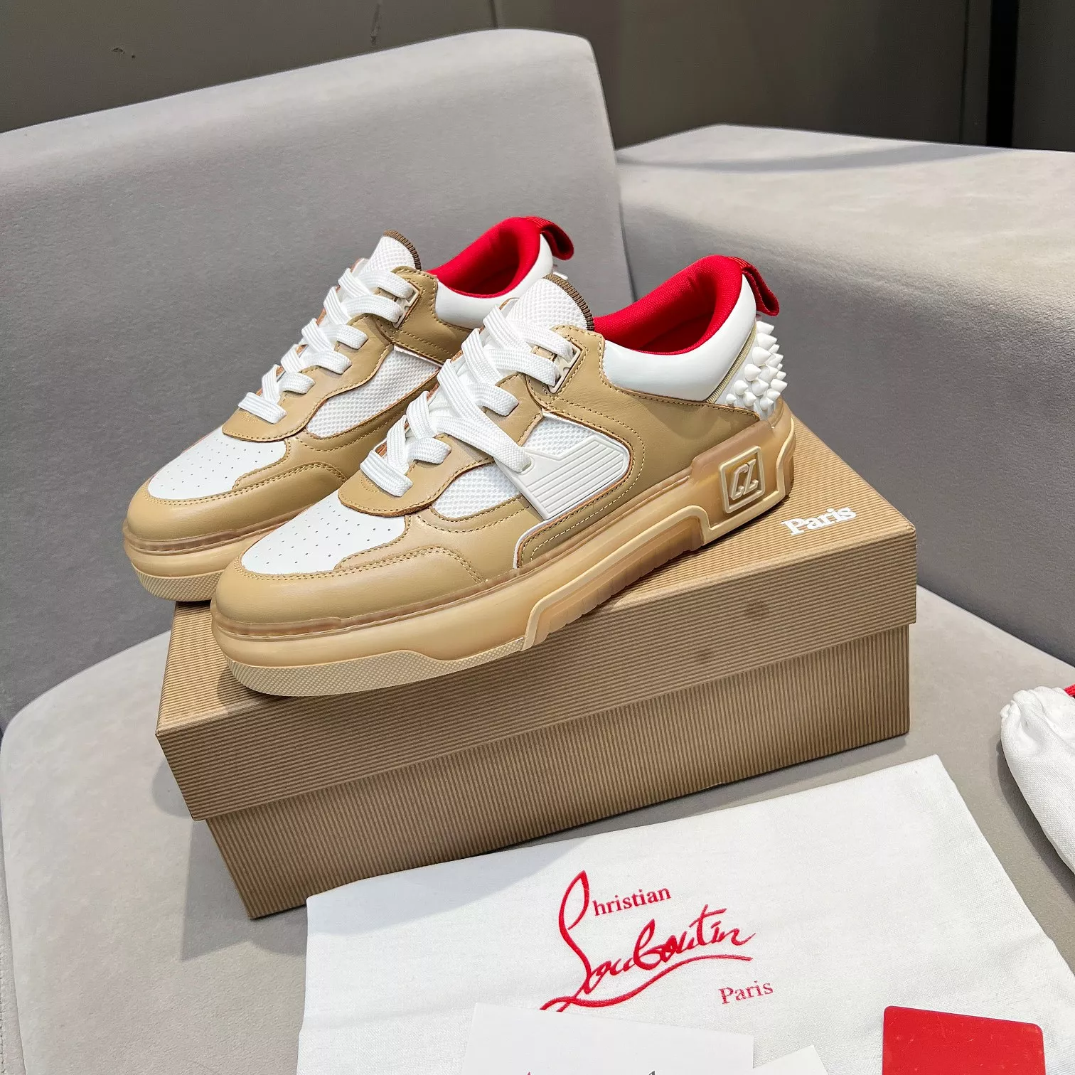 Christian Louboutin Casual Shoes For Men Durable 6073