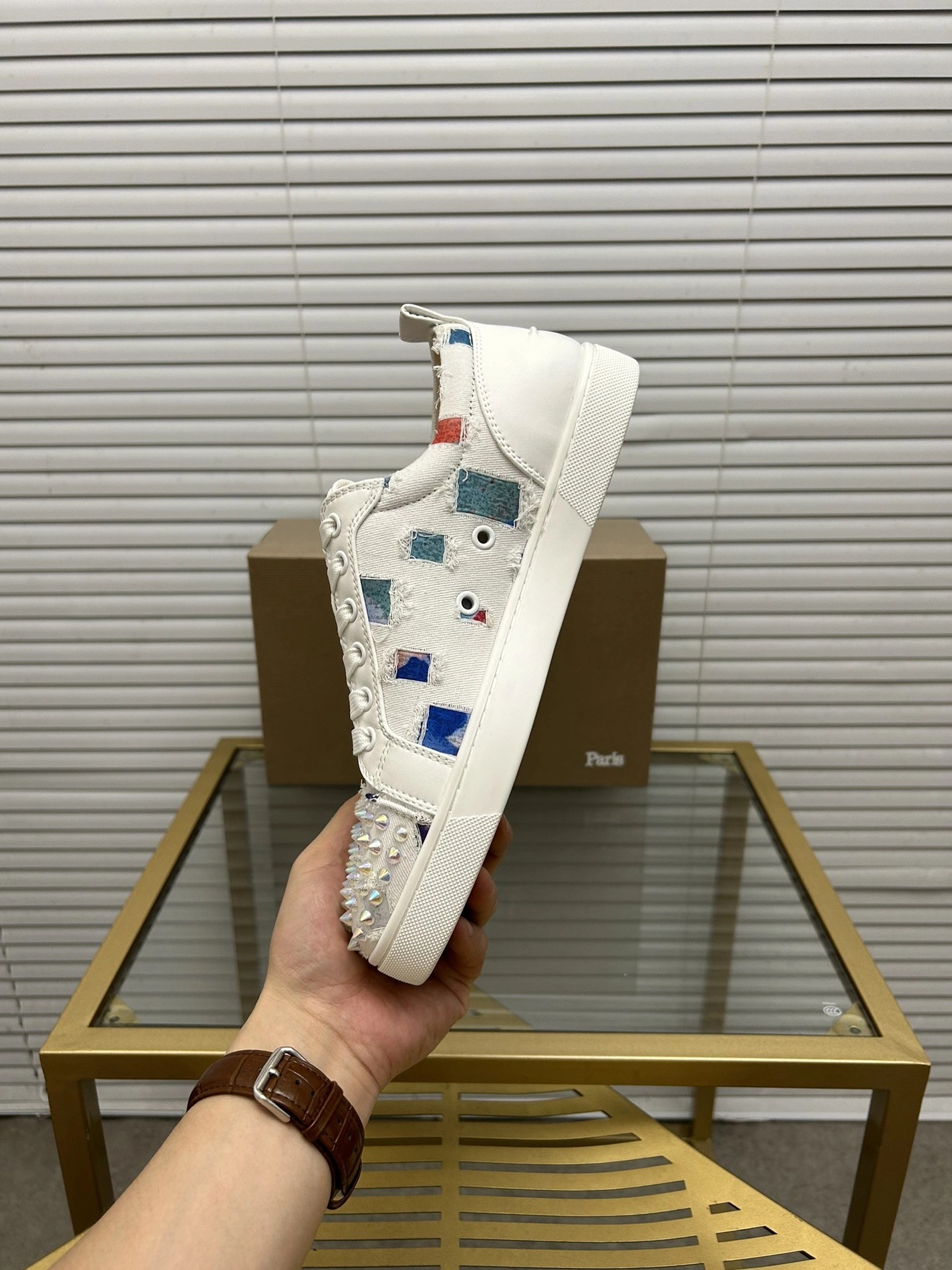 Christian Louboutin Casual Shoes For Men Durable 9741