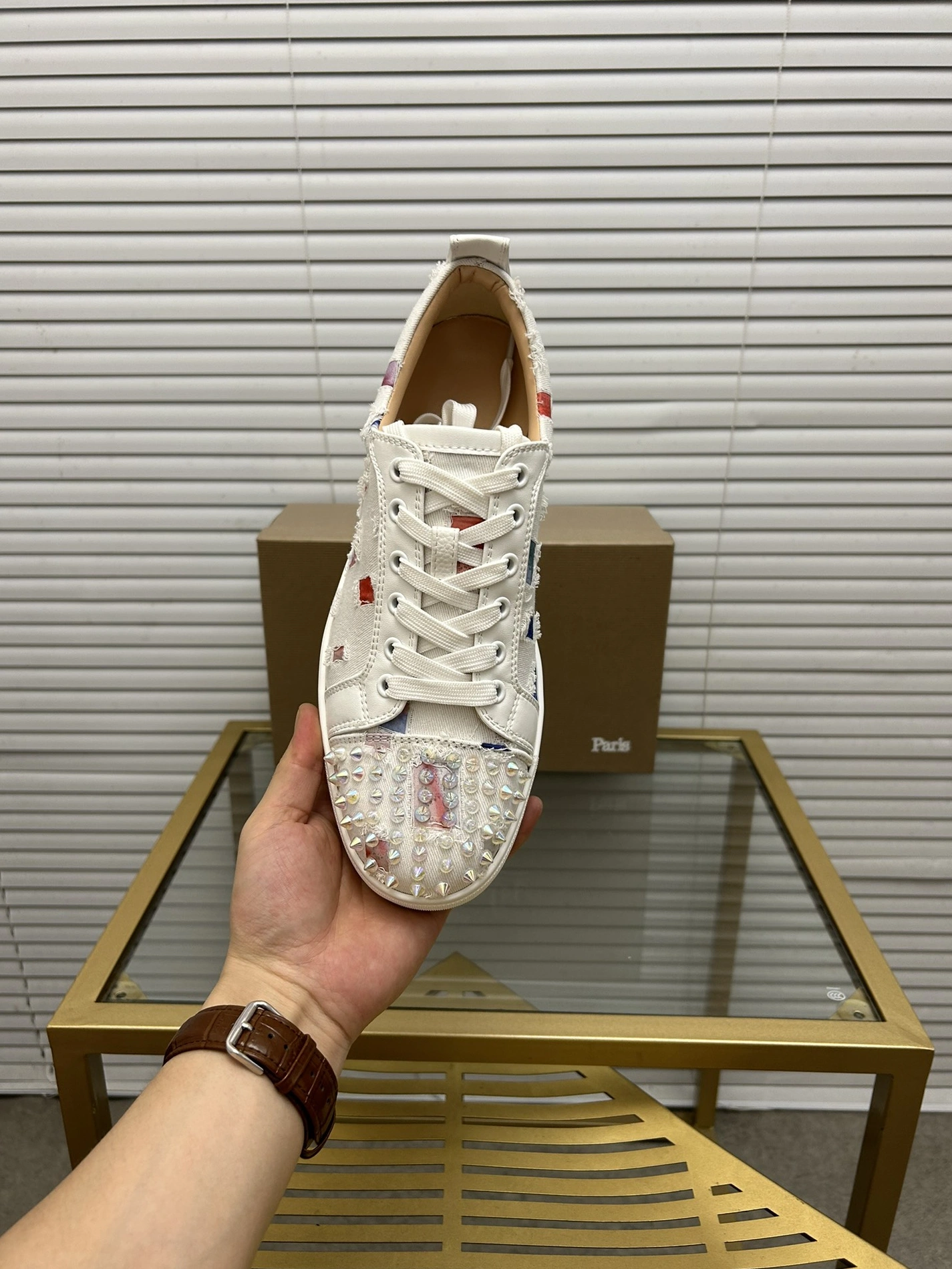 Christian Louboutin Casual Shoes For Men Durable 9741
