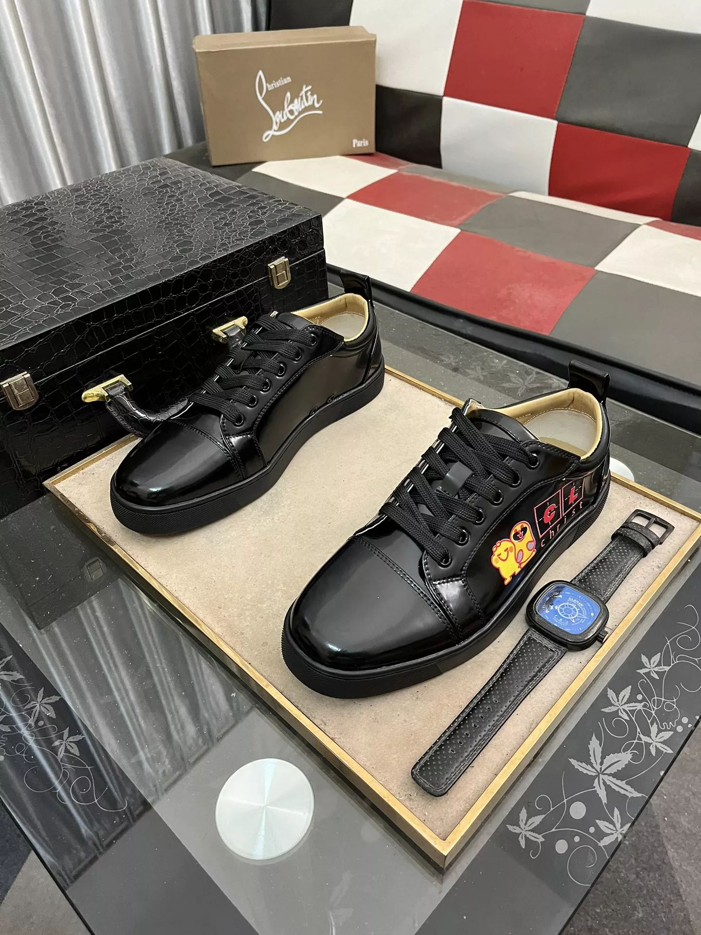 Christian Louboutin Casual Shoes For Men Efficient 3219