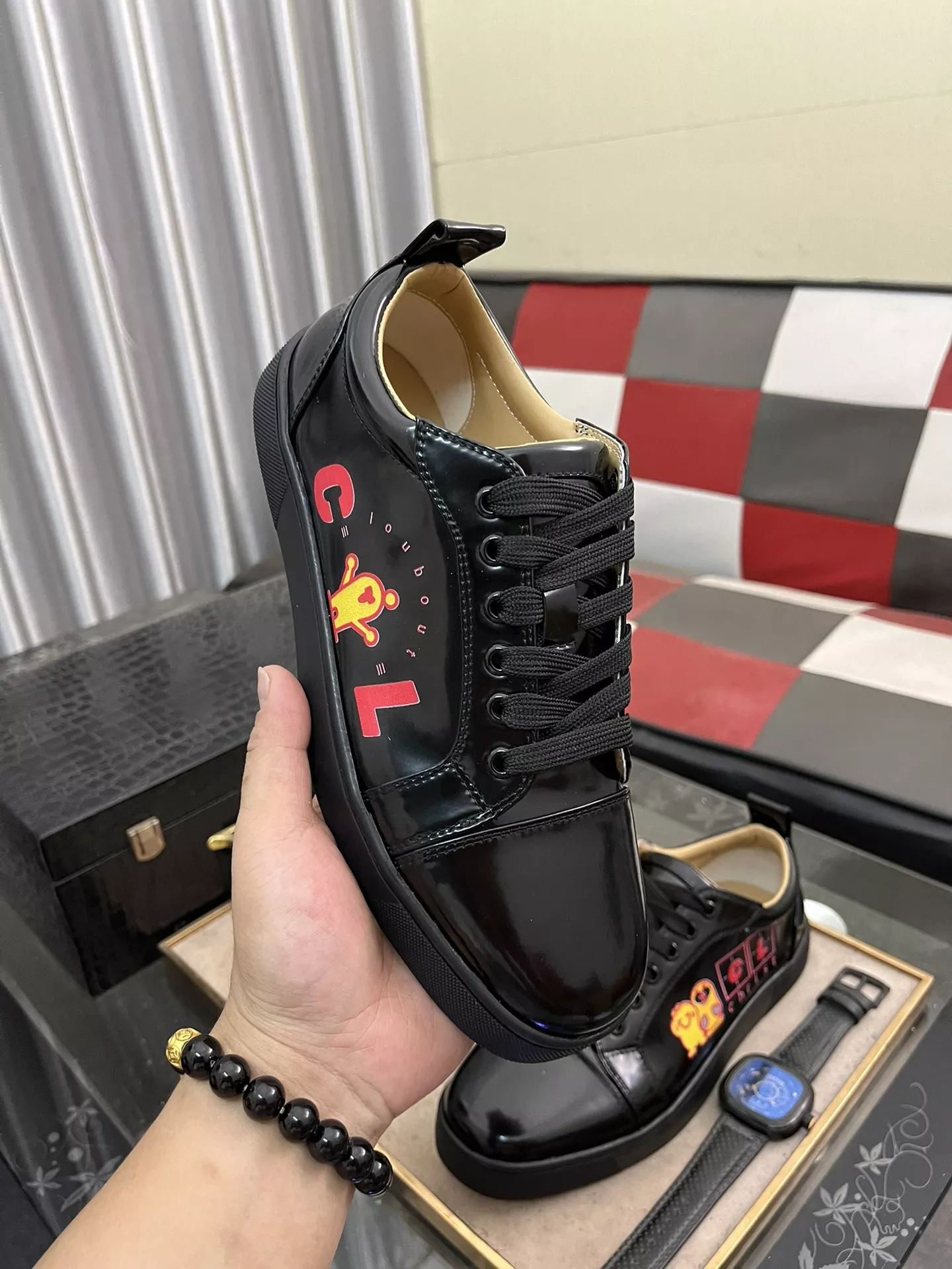 Christian Louboutin Casual Shoes For Men Efficient 3219