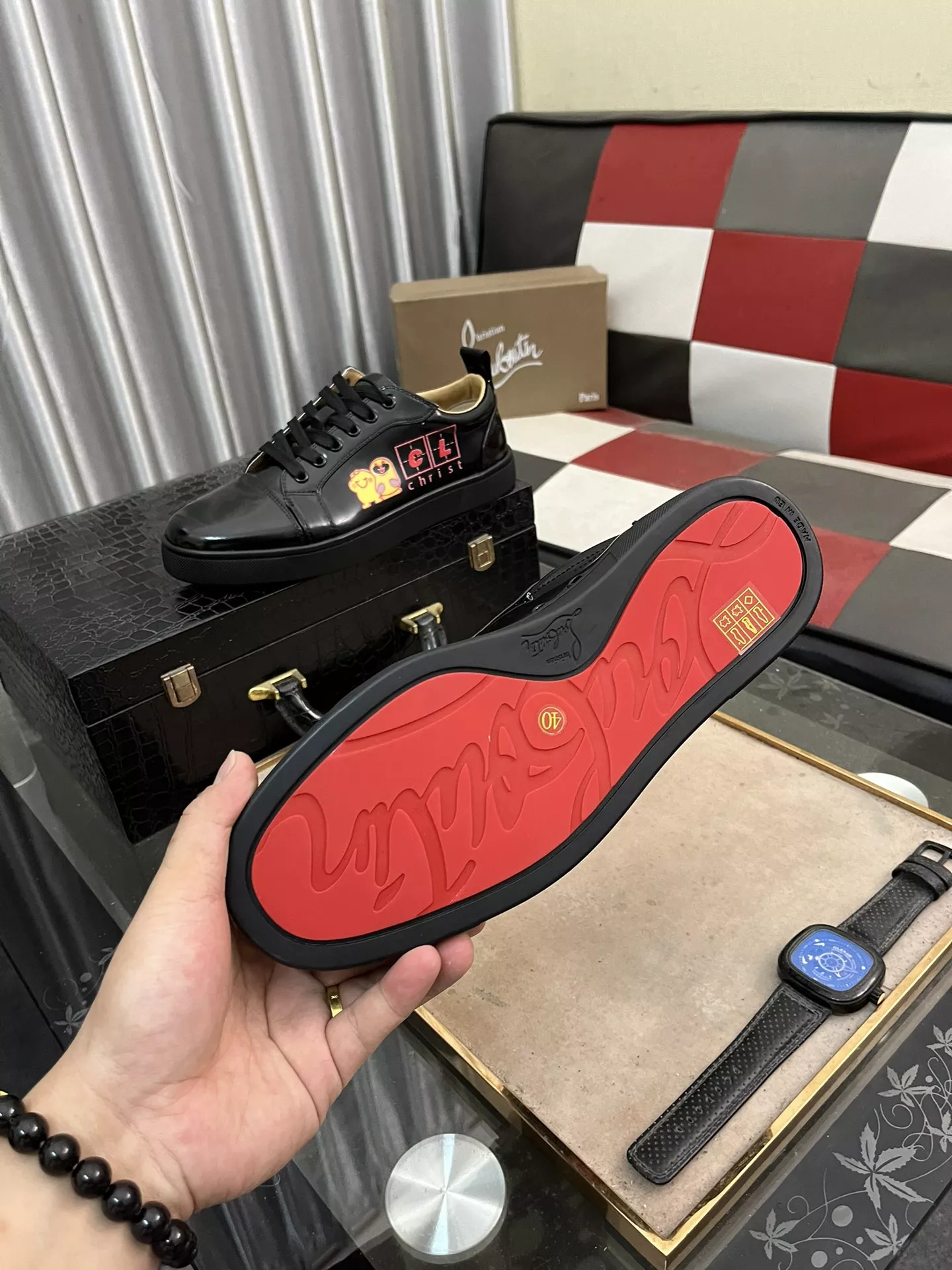 Christian Louboutin Casual Shoes For Men Efficient 3219