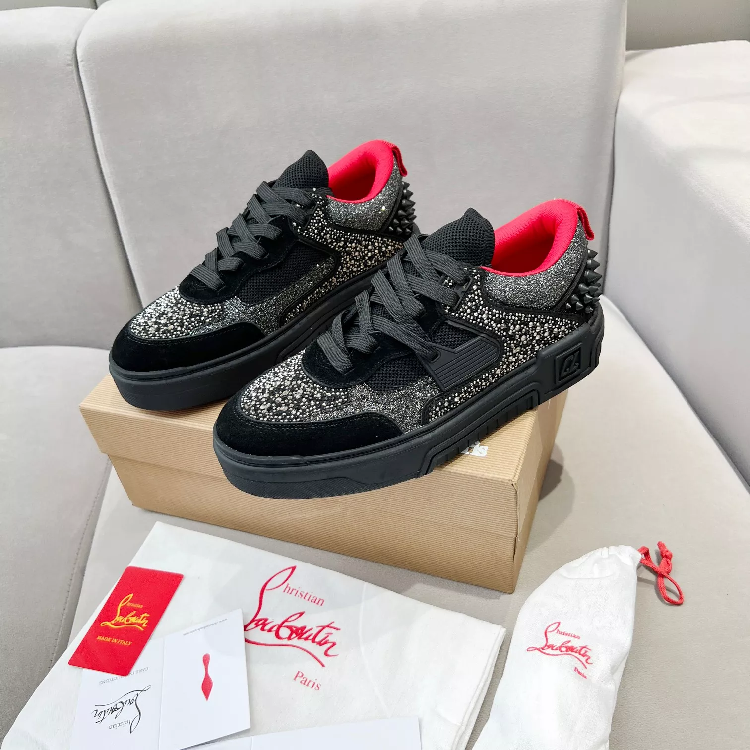 Christian Louboutin Casual Shoes For Men Lightweight 343
