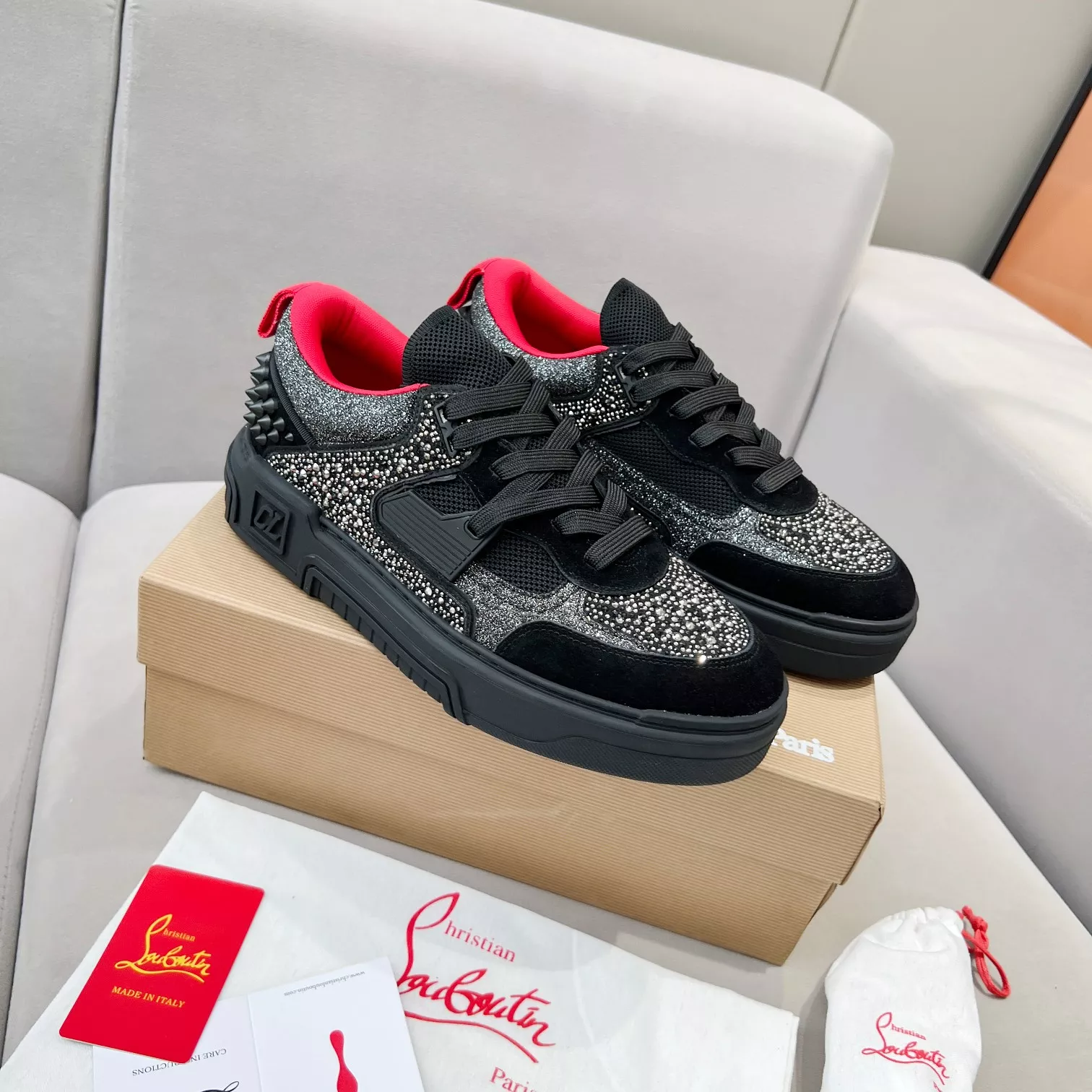 Christian Louboutin Casual Shoes For Men Lightweight 343