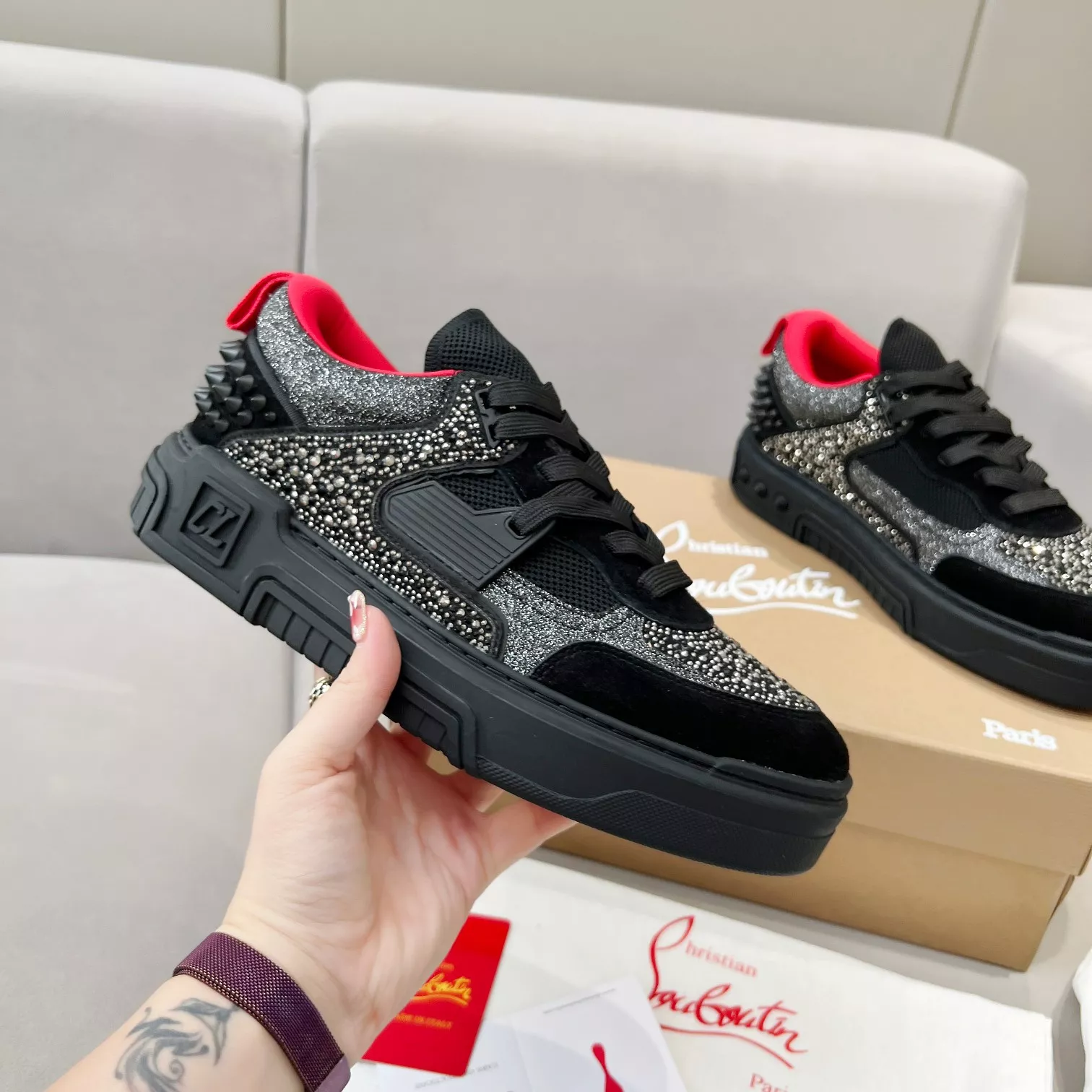 Christian Louboutin Casual Shoes For Men Lightweight 343