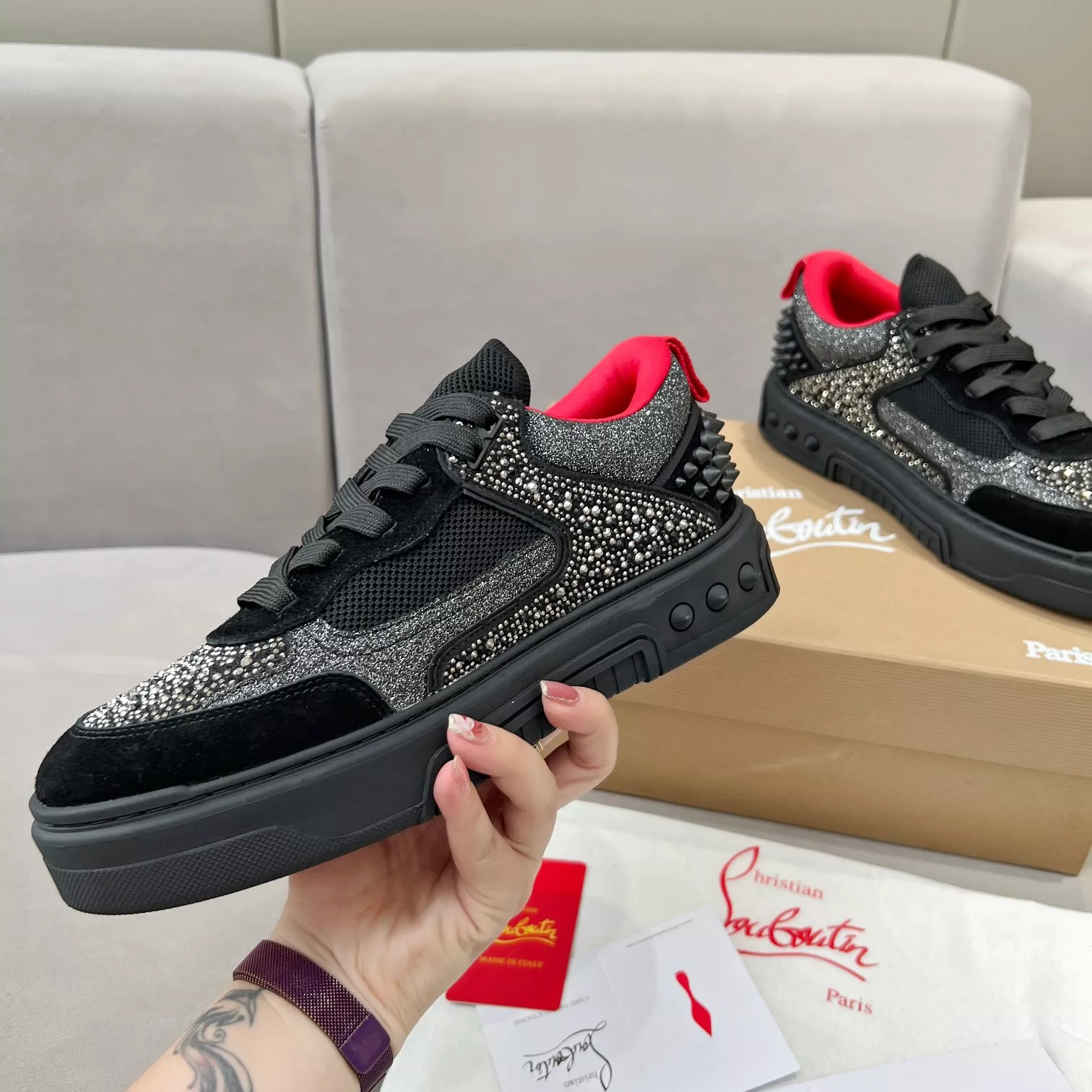 Christian Louboutin Casual Shoes For Men Lightweight 343