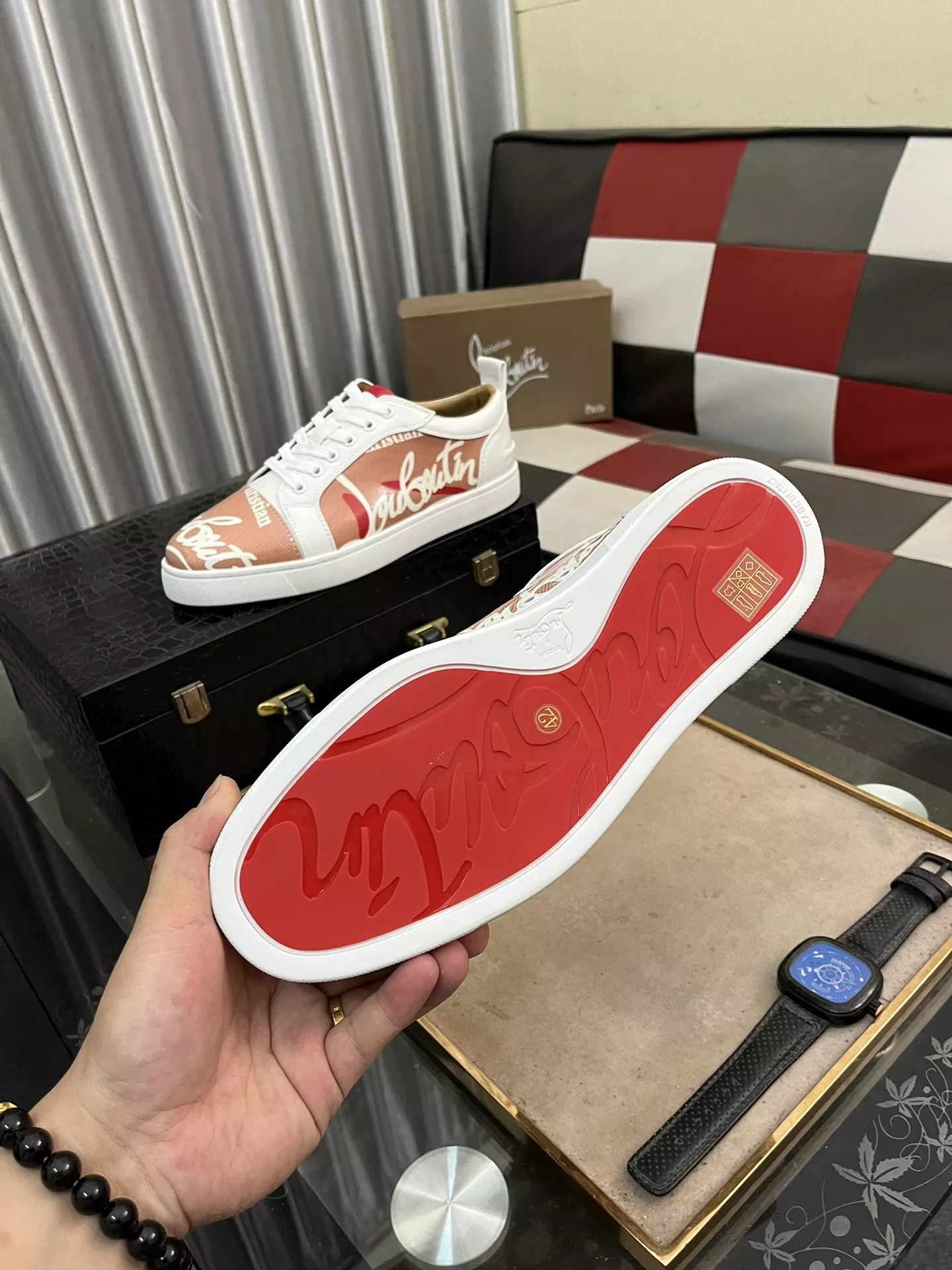 Christian Louboutin Casual Shoes For Men Modern 5109