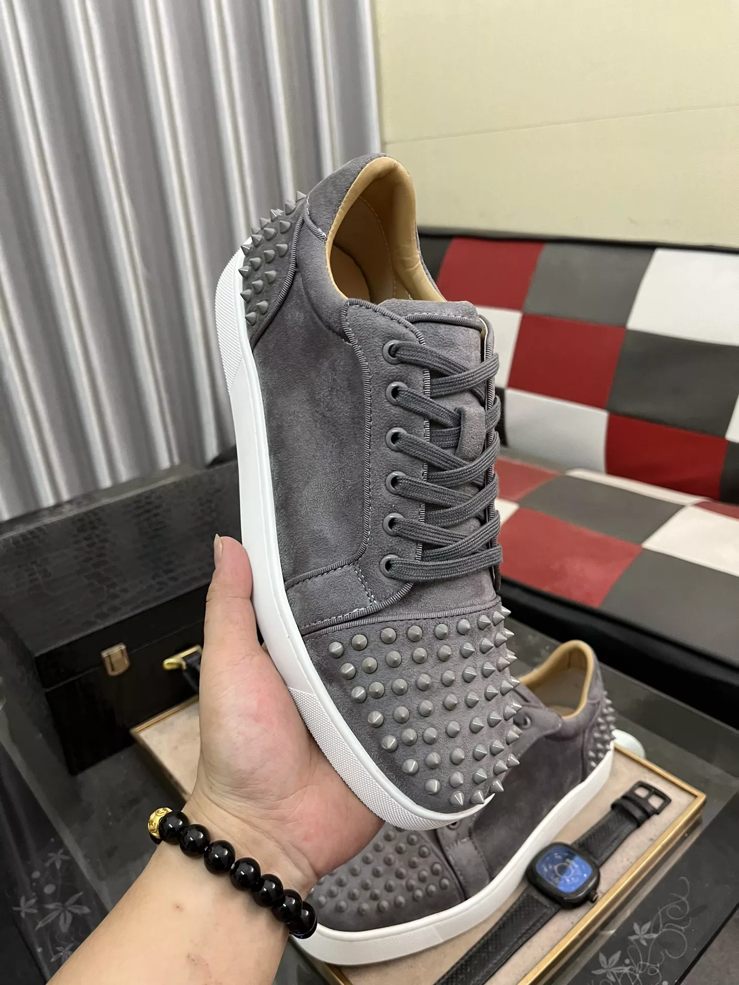 Christian Louboutin Casual Shoes For Men Sleek 5869