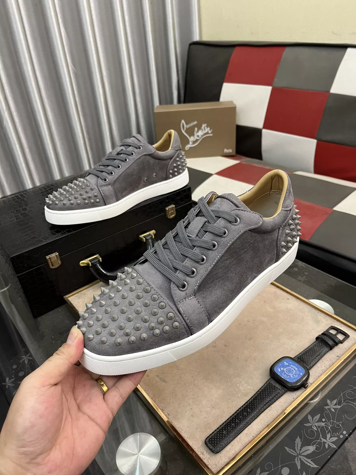 Christian Louboutin Casual Shoes For Men Sleek 5869