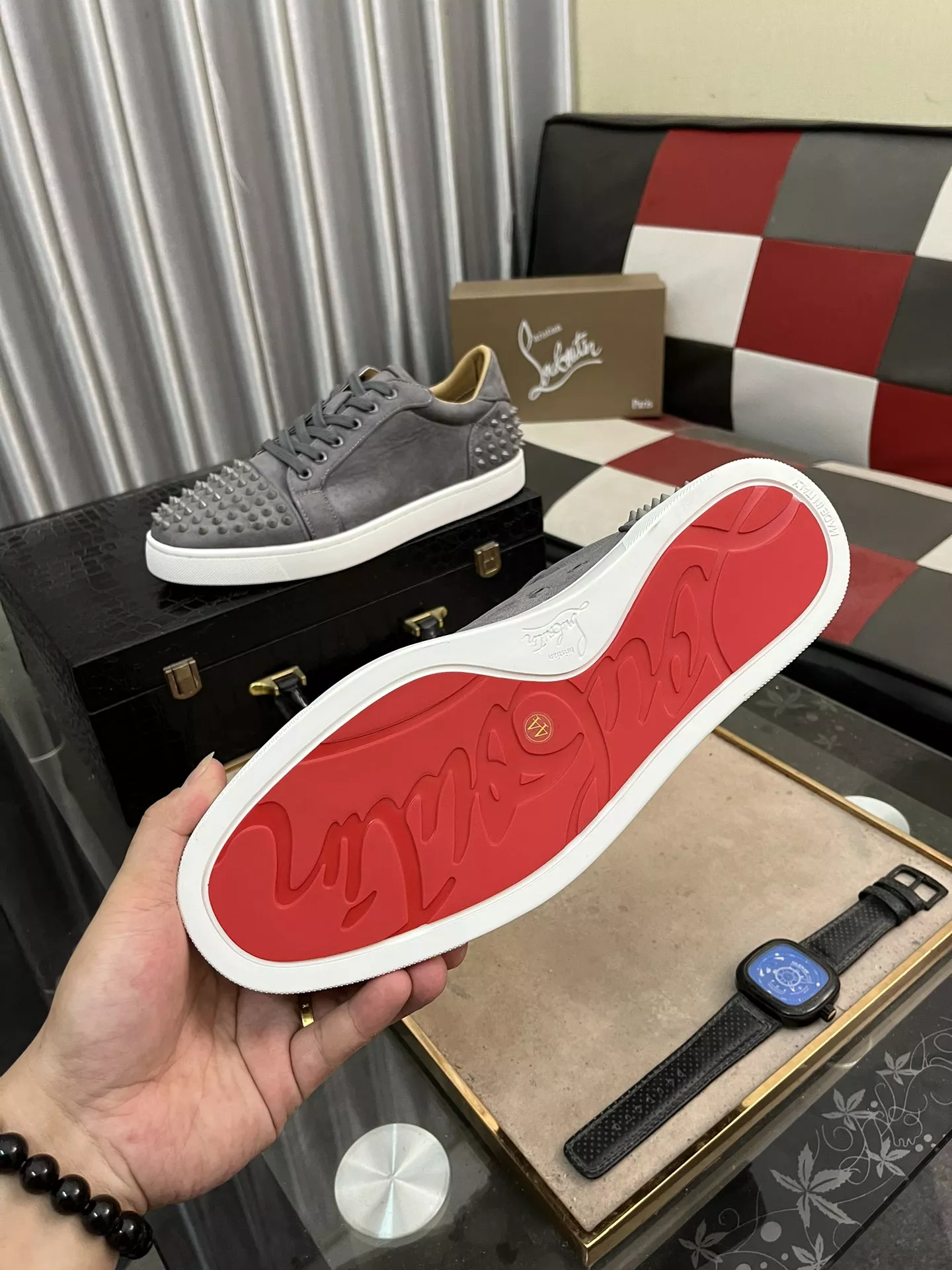 Christian Louboutin Casual Shoes For Men Sleek 5869