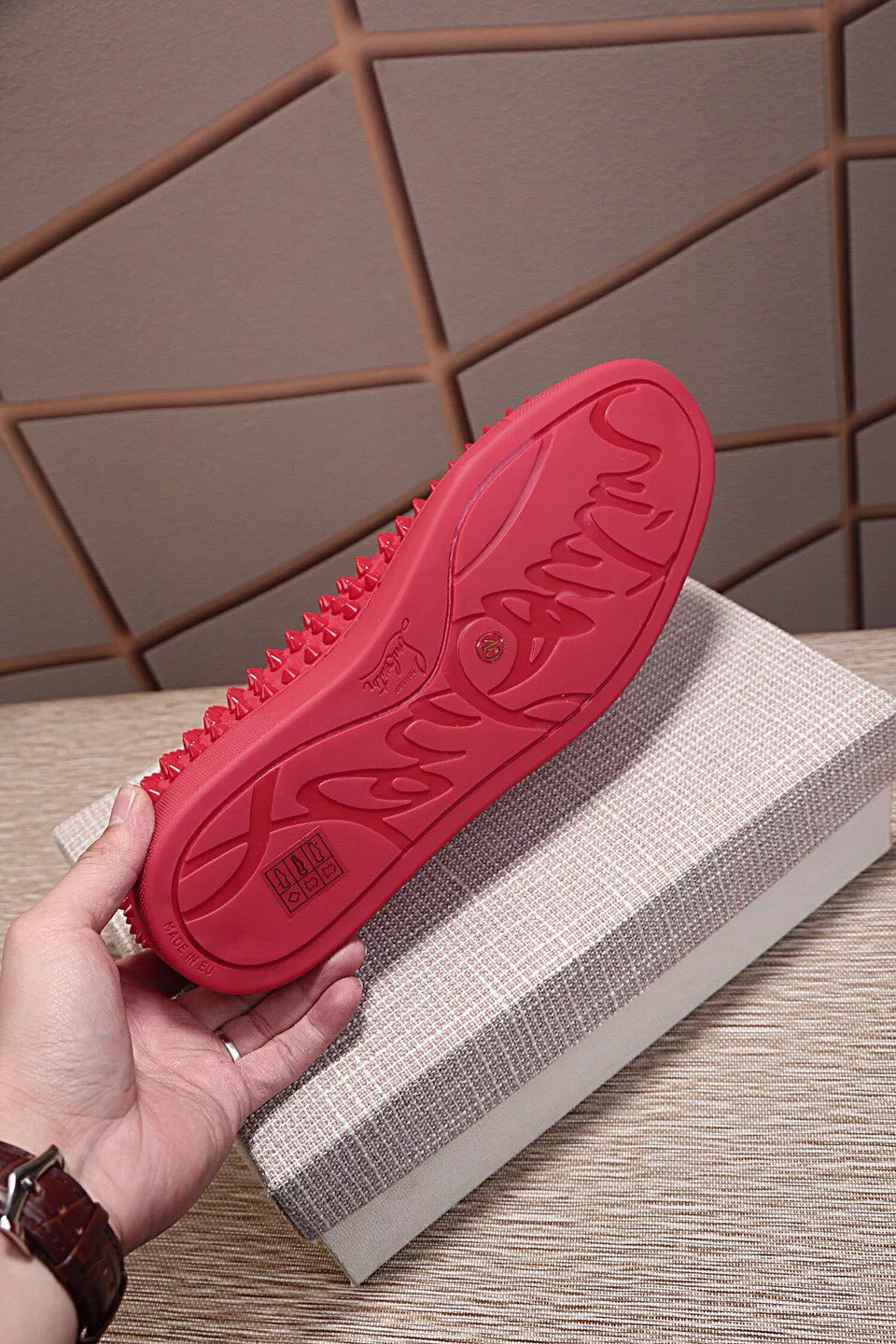 Christian Louboutin Casual Shoes For Men Sophisticated 9266