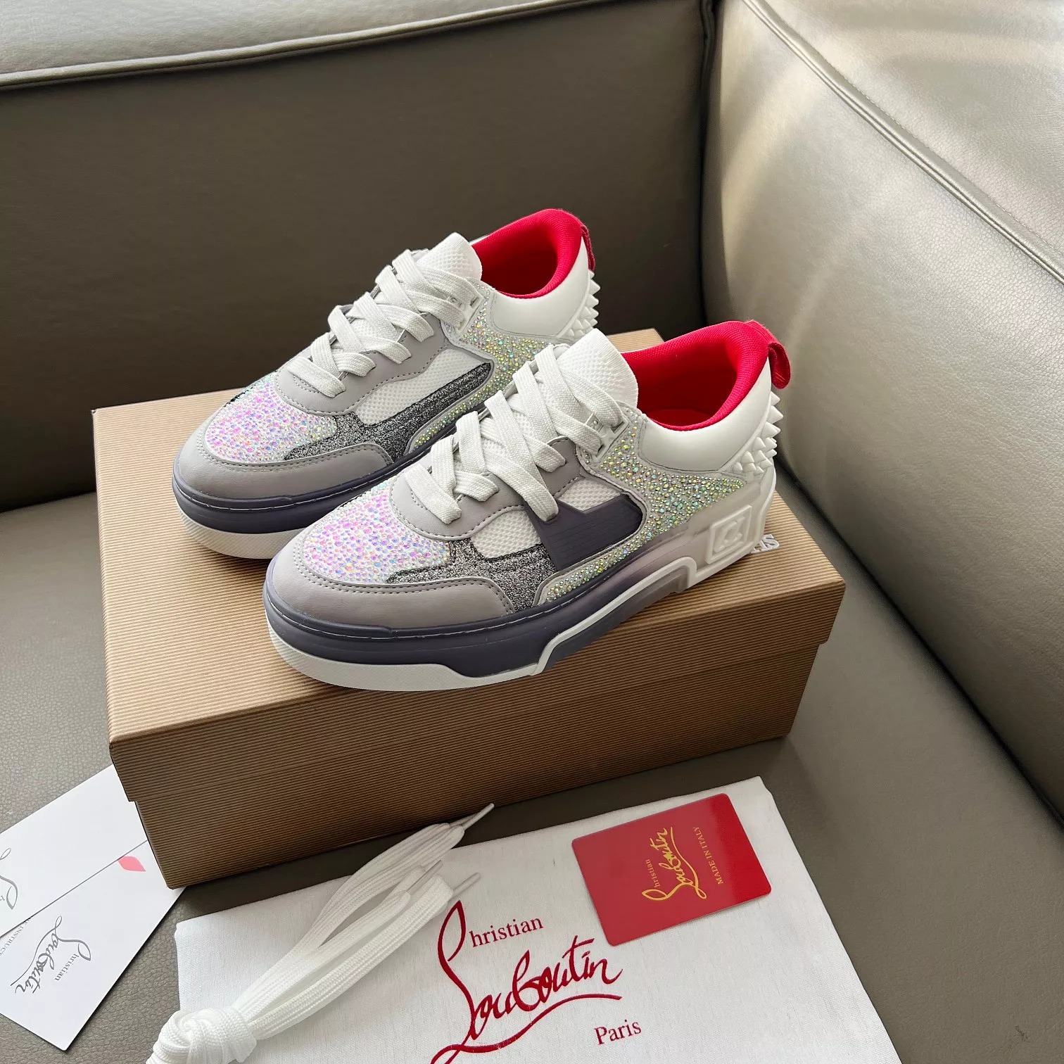 Christian Louboutin Casual Shoes For Women Bright 1121