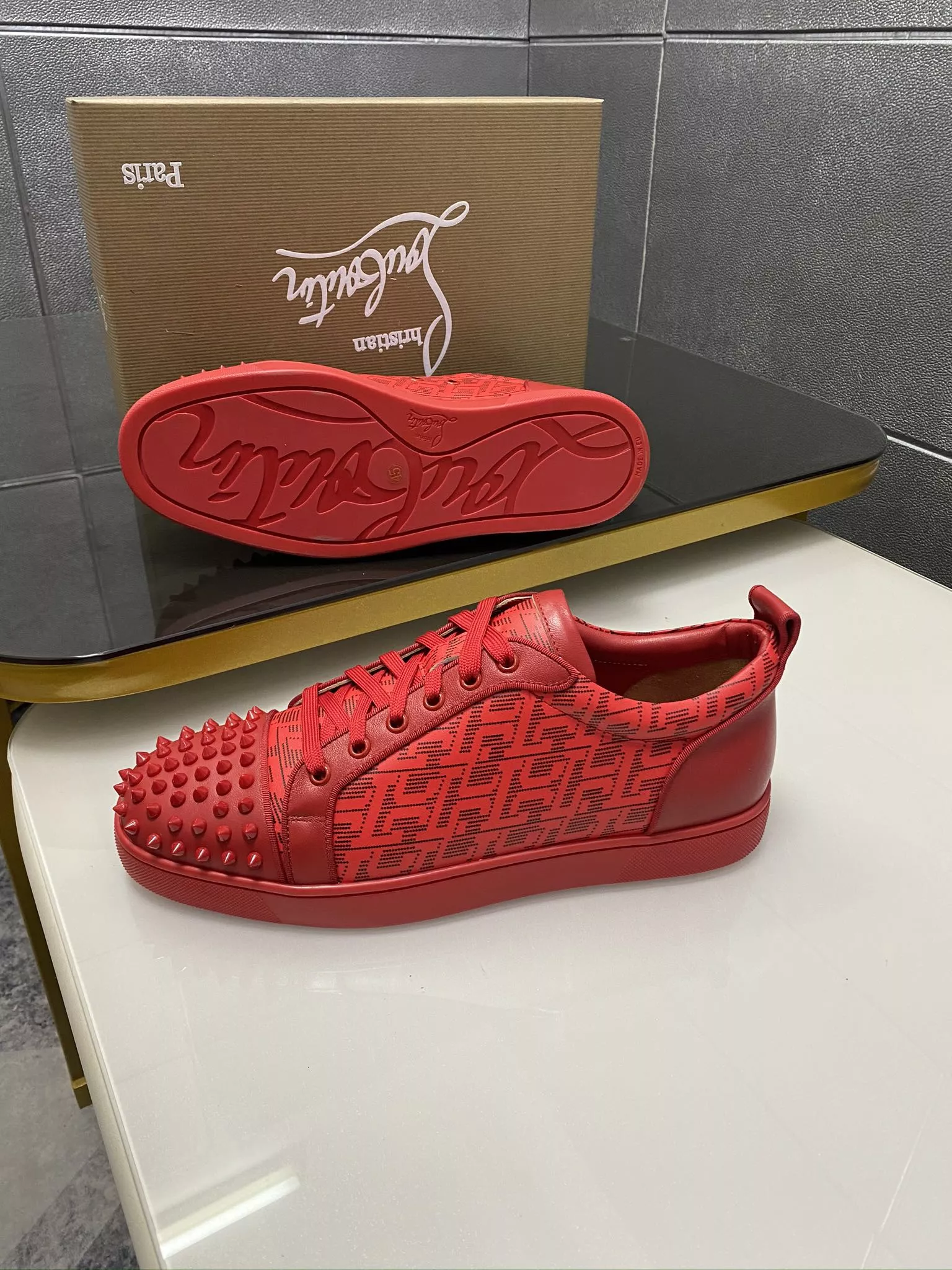 Christian Louboutin Casual Shoes For Women Compact 9067