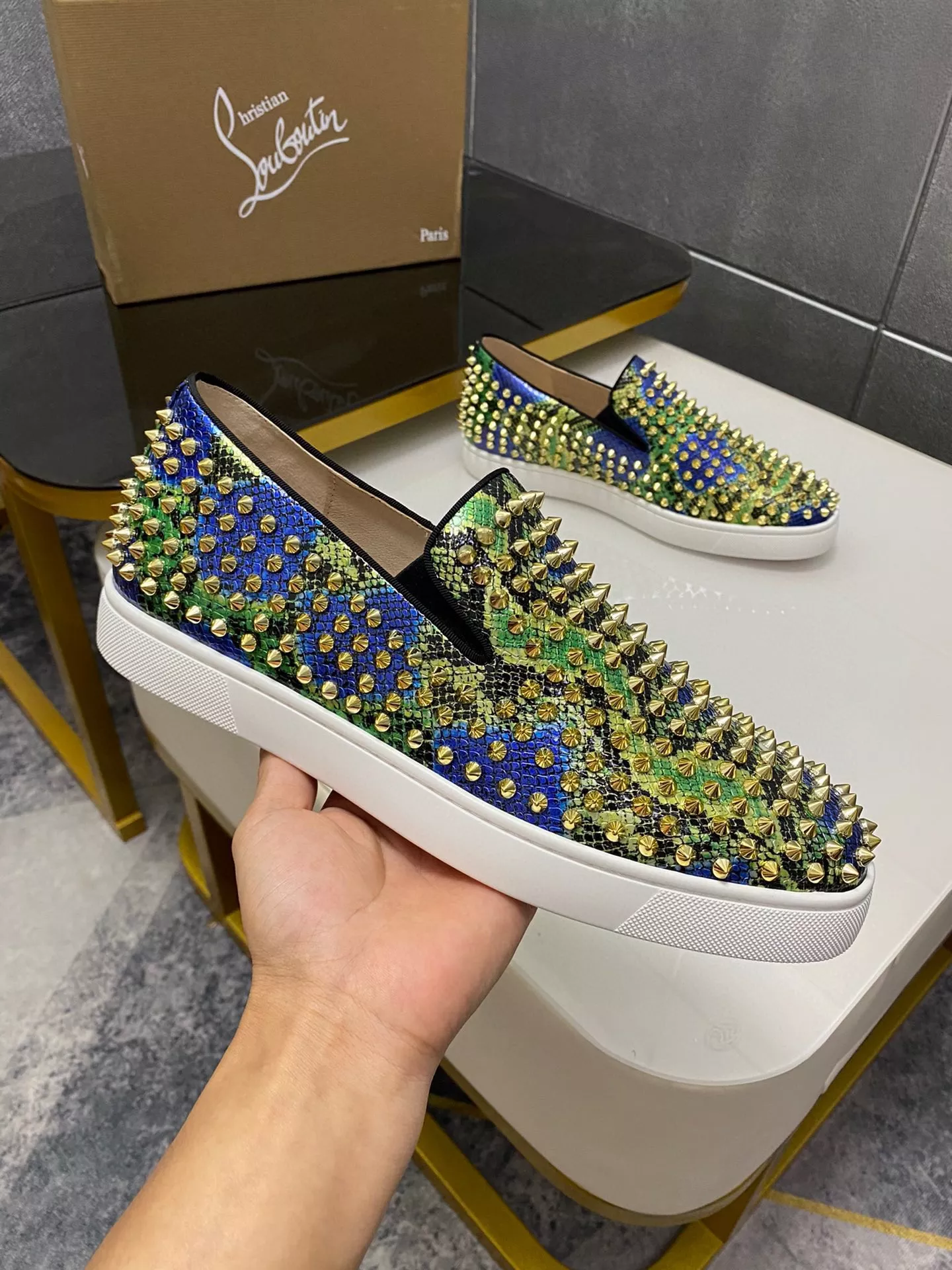 Christian Louboutin Casual Shoes For Women Fashionable 1368