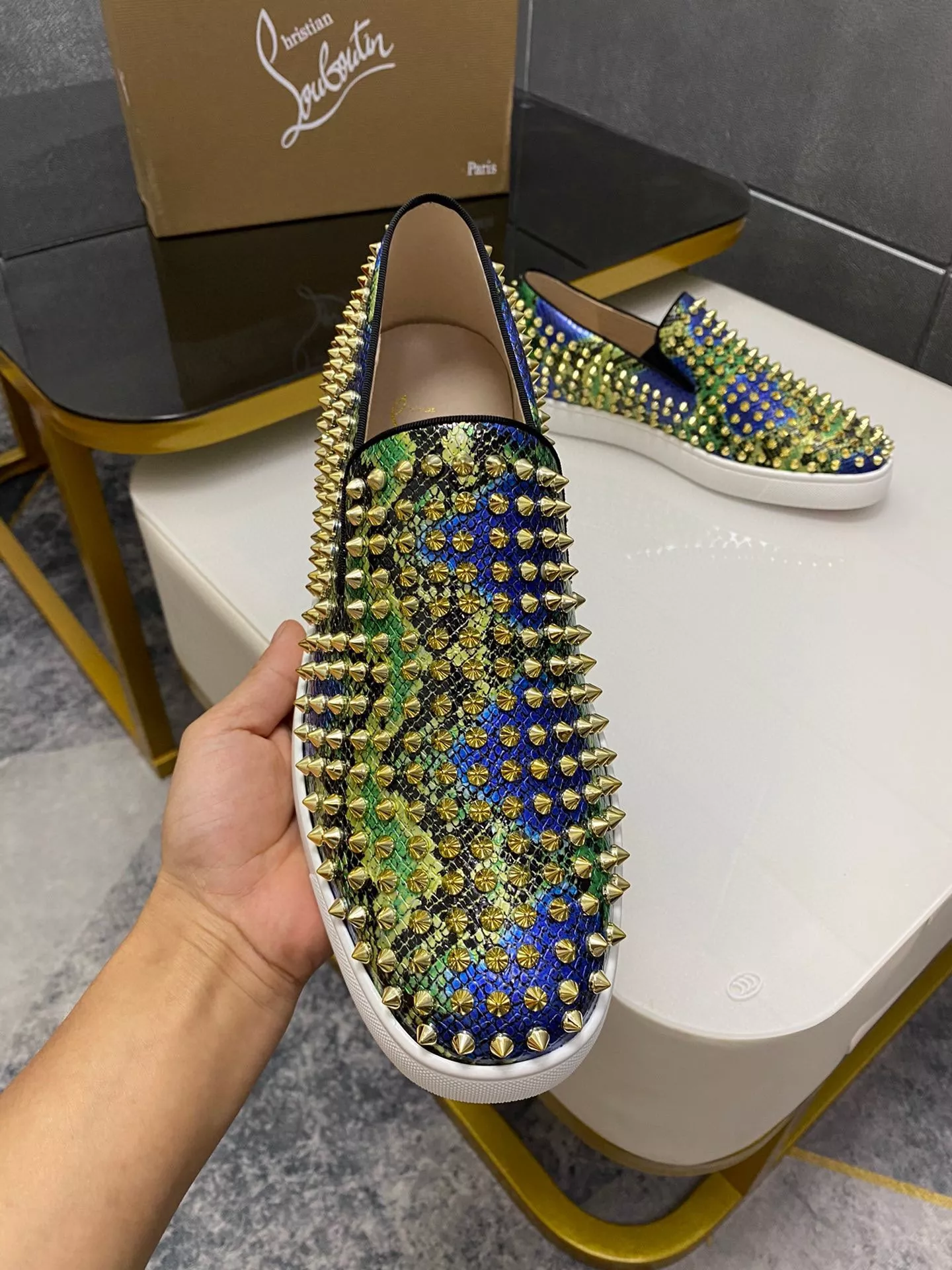 Christian Louboutin Casual Shoes For Women Fashionable 1368