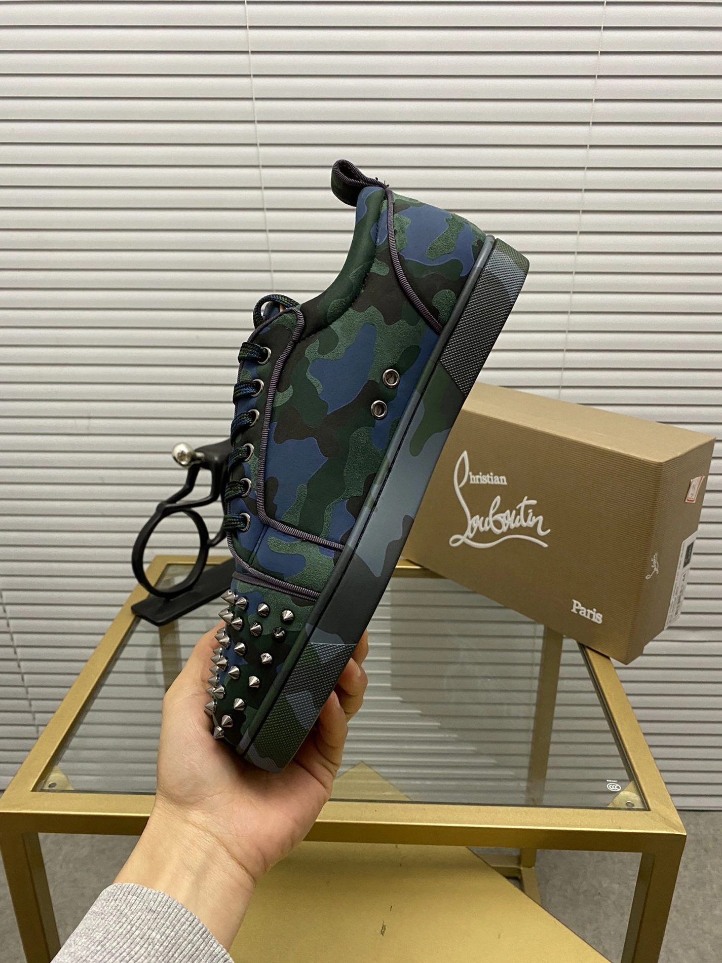 Christian Louboutin Fashion Shoes For Men Functional 8294