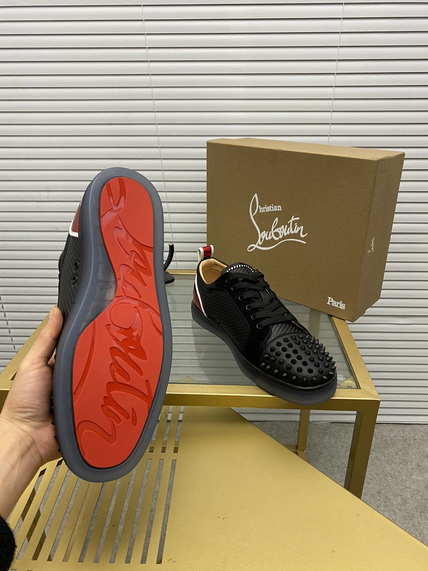 Christian Louboutin Fashion Shoes For Men Timeless 9412